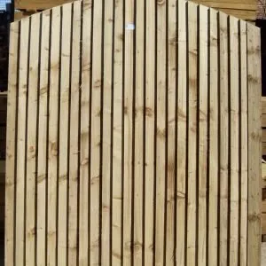 Our Own Handmade Closeboard Round Top Panels