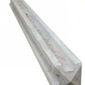 Concrete Corner Slotted Posts