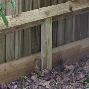 Timber Centre Stump Brown